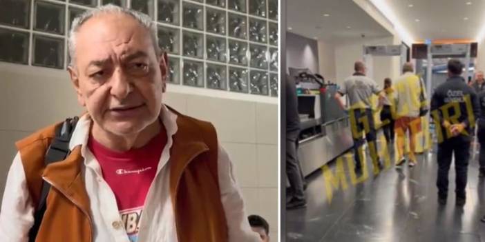 Reha Muhtar uçağını kaçırınca sinirlendi: X-ray’dan telefonla geçince uyarılmasına tepki gösterdi