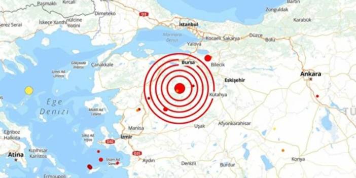 Balıkesir'de şiddetli bir deprem daha
