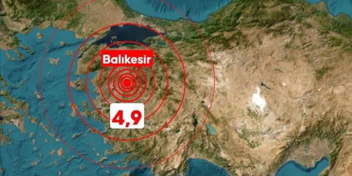 Balıkesir'de şiddetli deprem