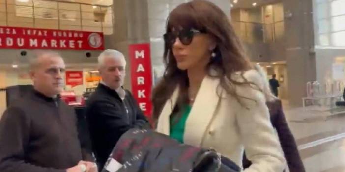 Ela Rumeysa Cebeci ifade vermek için adliyede