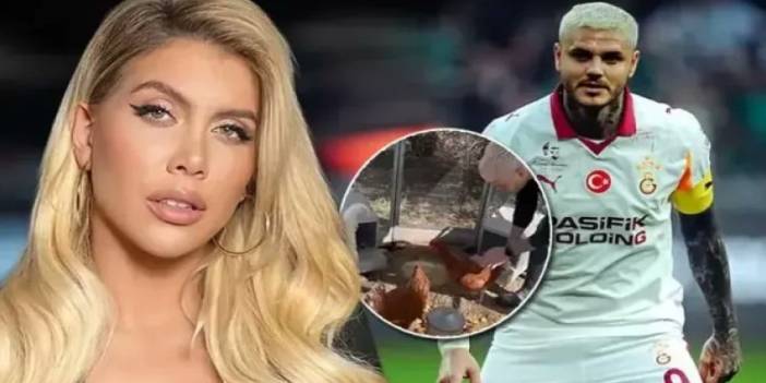Wanda Nara, Mauro Icardi’ye büyü mü yaptırdı? Kümese girip video çekti