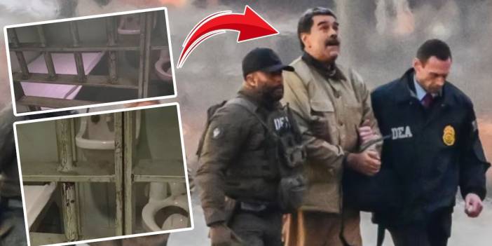 Maduro'nun kalacağı hücre ilk kez görüntülendi! Hijyenden uzak, penceresi yok