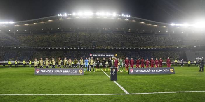 Süper Kupa Fenerbahçe'nin! Galatasaray'ı 2-0 yendi