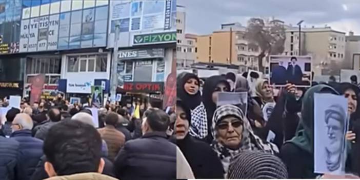 İsrail'in öldürdüğü Hamaney için sokağa çıktılar! Görüntüler Türkiye'den