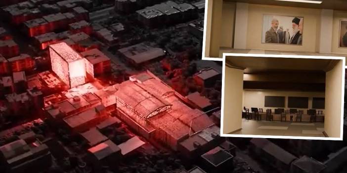 Hamaney'in yeraltı karargahı ilk kez görüntülendi! İsrail paylaştı