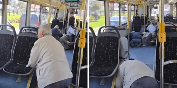 İsrail'in İstanbul Başkonsolosluğu'nda çıkan çatışmada kurşunlardan biri İETT otobüsüne isabet etti: İşte o anlar