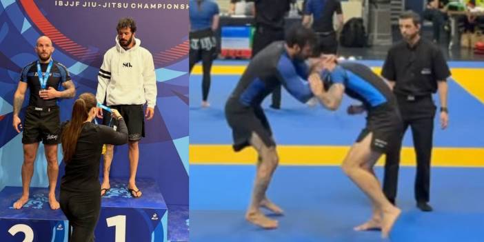 Barış Arduç Jiu-Jitsu şampiyonasında altın madalya kazandı