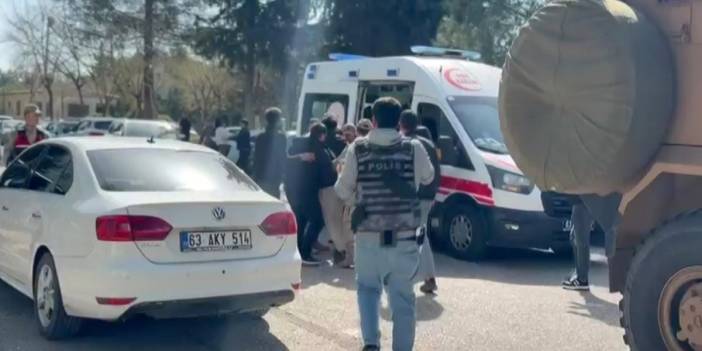 Şanlıurfa'da lisede silahlı saldırı: Çok sayıda yaralı var