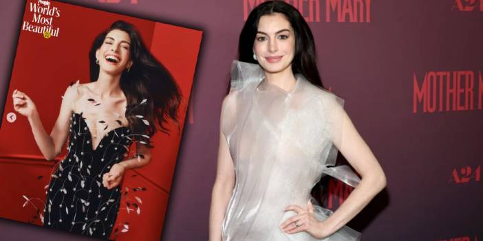 Oscar ödüllü oyuncu Anne Hathaway “Dünyanın En Güzel Kadını” seçildi
