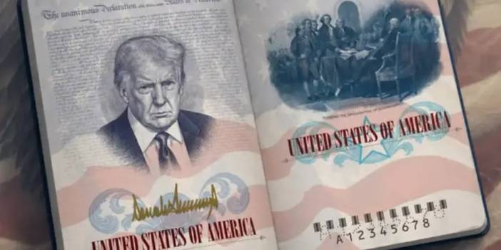 ABD pasaportlarında bir ilk: Trump’ın portresi yer alacak