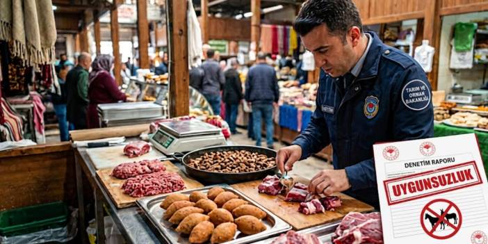 Vatandaşa yine at ve eşek eti yedirmişler: Bakanlık tek tek açıkladı! İçli köfte ve kavurmada çıktı