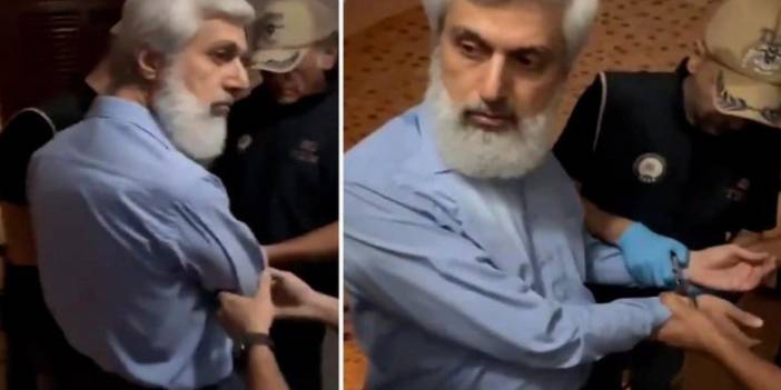 Alparslan Kuytul’un evindeki gözaltı anları yayınlandı! Tutanaktaki ifadeye itiraz etti: Kelepçe takılırken bunları söyledi