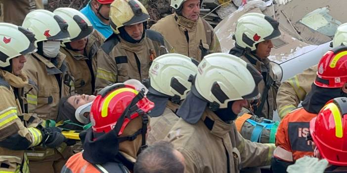 Maltepe'de 7 katlı bina çöktü: Arama çalışmaları devam ediyor