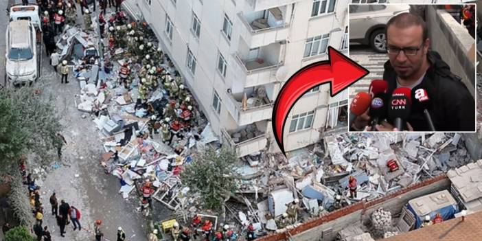 Maltepe'de bina çöktü! Enkazdan çıkan ev sahibinden dikkat çeken itiraf: "Çatlaklar vardı, kentsel dönüşüme niyetlendik ama..."