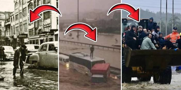 İstanbul’un sel hafızası yeniden gündemde: 75 yılda yaşanan büyük felaketler! 1951’den bu yana en kötüsü bu yıl mı oldu?