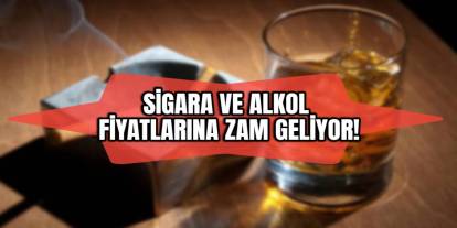 Alkol ve sigaraya yeni zam yolda: Özgür Aybaş duyurdu