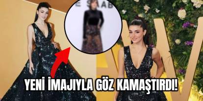 Hande Erçel Paris Moda Haftası'na damgasını vurdu: Yeni imajıyla göz kamaştırdı