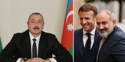 Aliyev: Ermenistan'ı savaşa Fransa ve Macron sürüklüyor