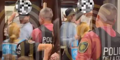 Wanda Nara ile Icardi birbirine girdi! Polis Icardi'ye müdahale etti