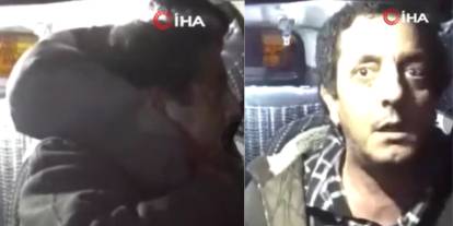 İzmir’de dehşet: Taksicinin gasp anları kamerada