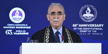 AYM Başkanı Özkaya’dan adalet vurgusu: “Hiçbir neden hâkimi haktan alıkoymamalı”