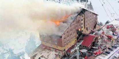 Kartalkaya’daki otel yangınına ilişkin şok detay: İlk görüntüler ortaya çıktı