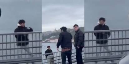 İstanbul'da köprüde intihar girişimi! Bakın genci kim ikna etti