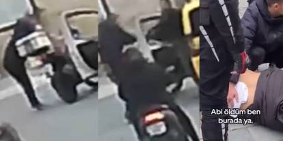 Taksici dehşeti! Önce çarptı sonra bıçakladı
