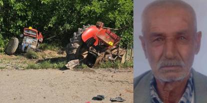 İzmir'de feci kaza: Traktör ikiye ayrıldı sürücü hayatını kaybetti