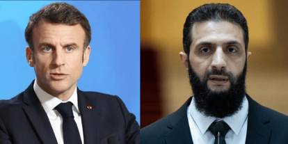 Suriye Devlet Başkanı eş-Şara, yarın Paris'te Macron ile görüşecek