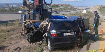 Ankara'da feci kaza: Anne ve 9 yaşındaki oğlu hayatını kaybetti