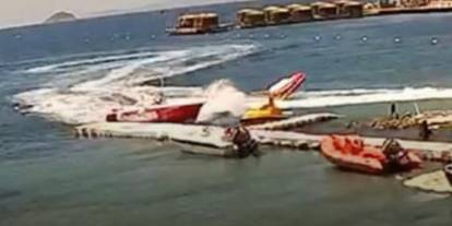 Denizde fekaketi yaşadılar: 1'i ağır 3 yaralı