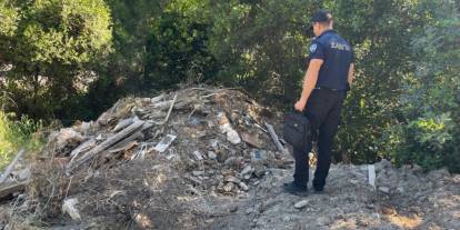 Bodrum Belediyesi'nden çevreyi kirletenlere cezai işlem