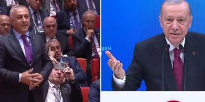 Erdoğan ve Yüksekovalı vatandaş arasındaki diyalog salonu güldürdü: Herkes sıraya girdi