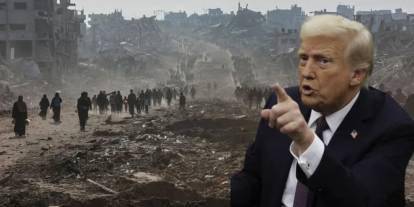 Trump’tan Gazze için yerinden edilme çağrısı: “Çıkmaları için yardım yapmalıyız”