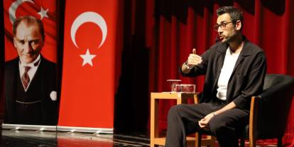 'Gri Koç'tan, Bursalı gençlere sınav taktiklerini anlattı