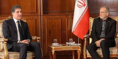 Barzani ve Pezeşkiyan, ikili iş birliğini derinleştirme vurgusu yaptı
