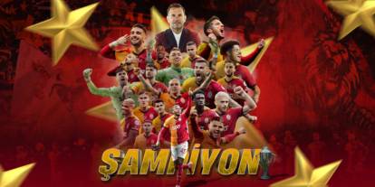 Süper Lig'de şampiyon belli oldu! Galatasaray 5. yıldızı taktı