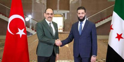 İbrahim Kalın, Colani ile görüştü: "YPG'nin Suriye'ye entegre olması" ele alındı