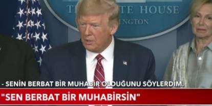 Trump muhabire önce fena kızdı sonra kovdu: Sen berbat bir muhabirsin