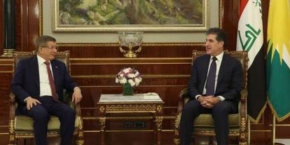 Neçirvan Barzani ve Ahmet Davutoğlu'ndan 'barış süreci' vurgusu: Tarihi bir fırsat