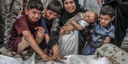 Gazze'de katledilen 16 binden fazla çocuğun 916'sı henüz 1 yaşına basmamış!