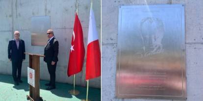 Atatürk'ün adı Malta'da bir caddeye verildi