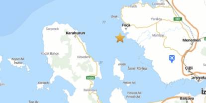 İzmir'de deprem