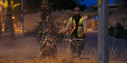 Bodrum'un Belediye ekipleri gece gündüz sahada