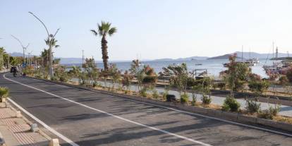 Turgutreis Yolu yenilendi