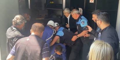 İlhan Şeşen'in cezanesinde şok anlar: Mahsur kaldılar
