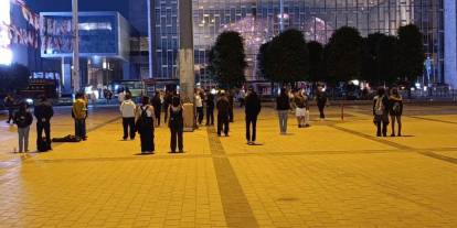 Taksim’de sessiz eyleme polis müdahalesi: 18 genç gözaltına alındı