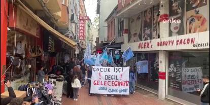 Liseli öğrencilerin protestosuna soruşturma: “Çocuk işçiliğe hayır” diyenlere ifade çağrısı