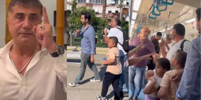 Marmaray'da çocuklarının yanında babalarını dövdüler: Sedat Peker de dahil oldu